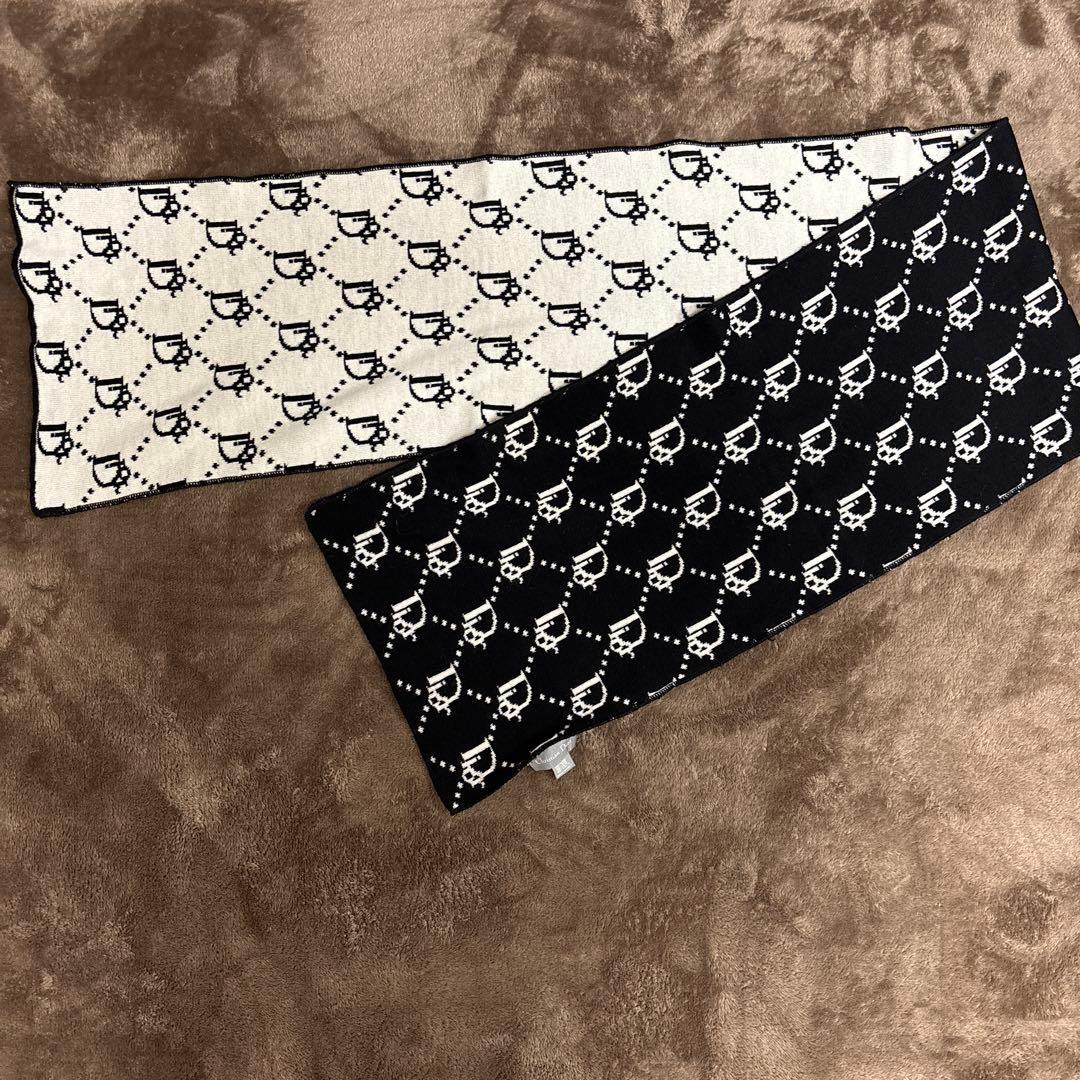 Christian Dior リバーシブルスカーフ