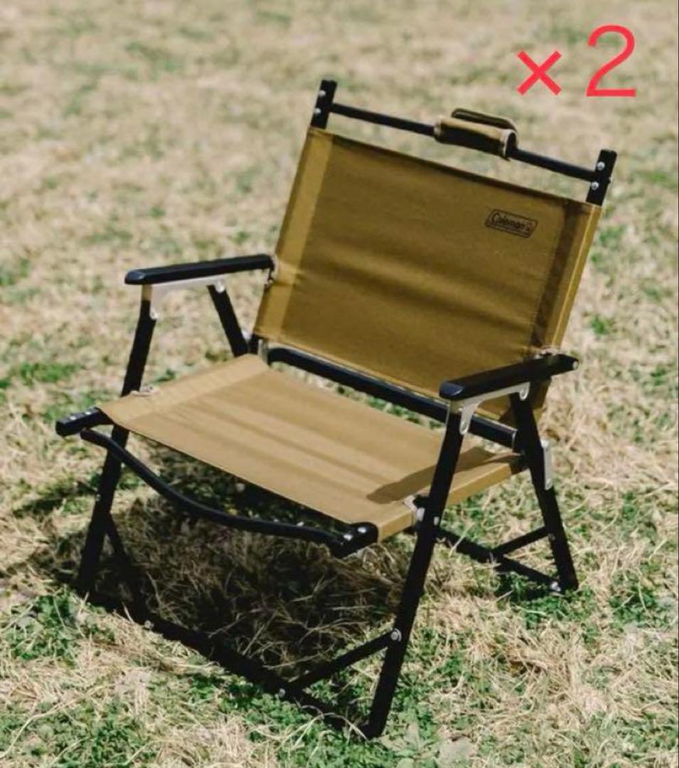 ◆アーバンリサーチ　COLEMAN コンパクトフォールディングチェア　2脚セット