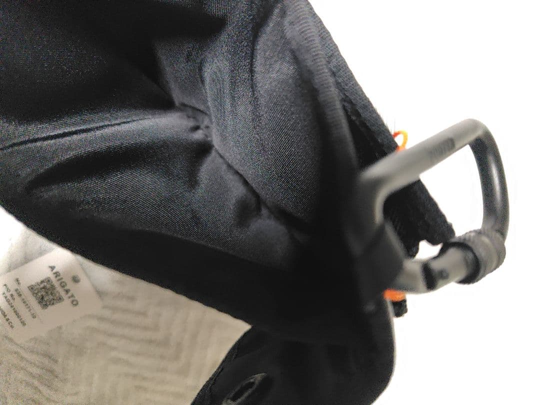 吉田カバンPORTER ブラック 三つ折り財布 カラビナ付き❲美品タグ付❳