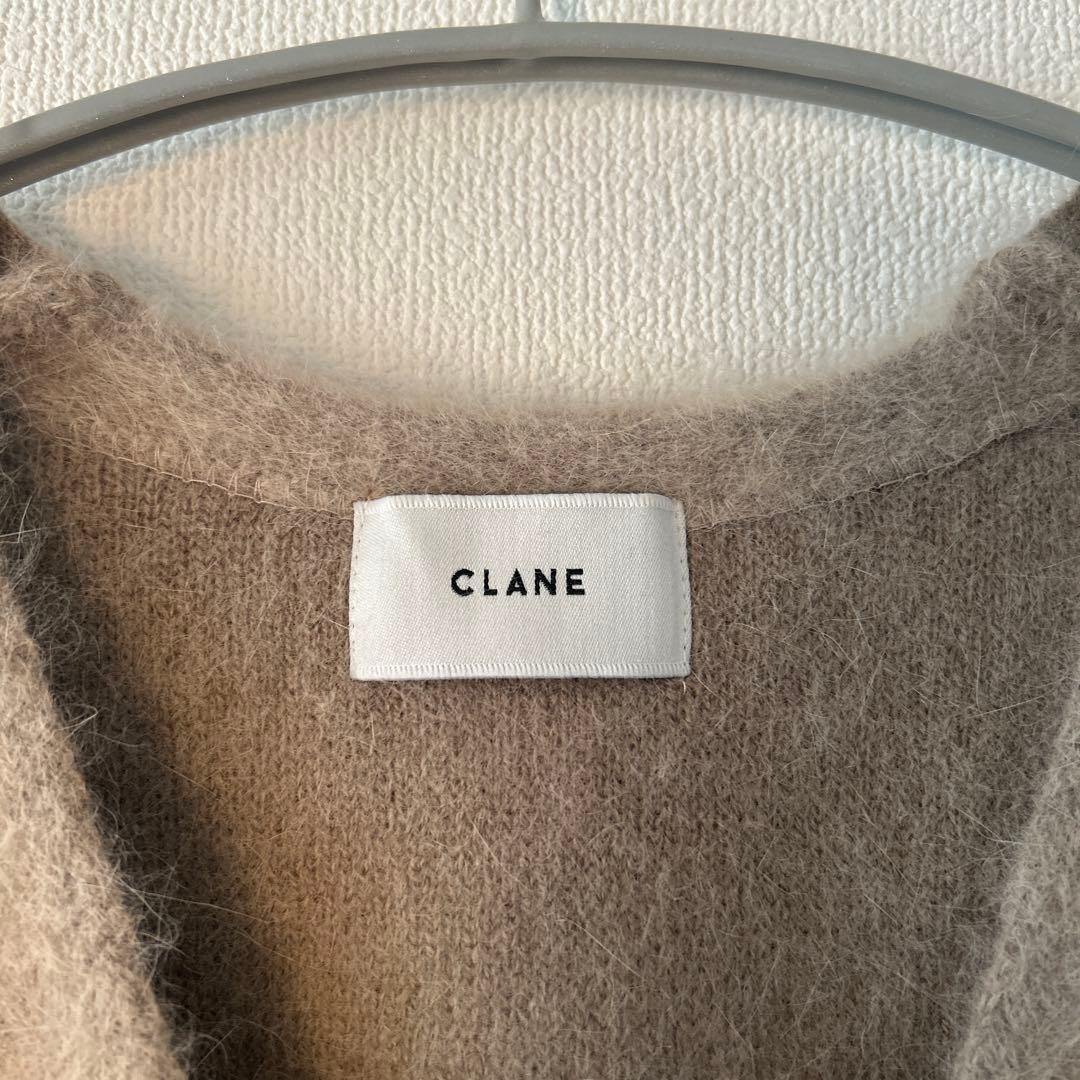 CLANE(クラネ)ベージュ Vネック セーター 長袖