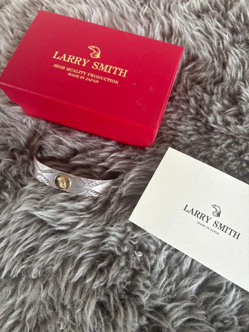 LARRY SMITH ラリースミス ブレス バングル イーグル　金
