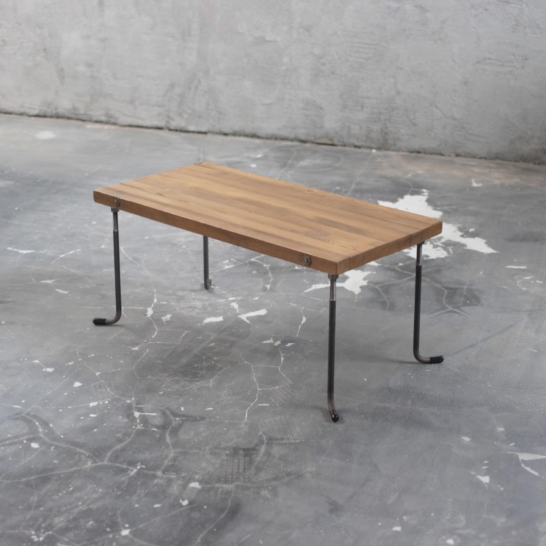 SALE【現品販売】アイアン ローテーブル 机 鉄脚 鉄 テーブル tab36