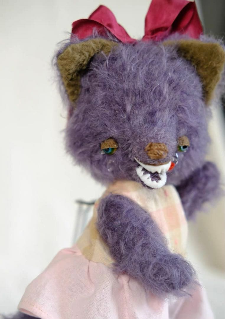 泣き虫オオカミさん アーティストベア ぬいぐるみ ハンドメイド 海外作家様