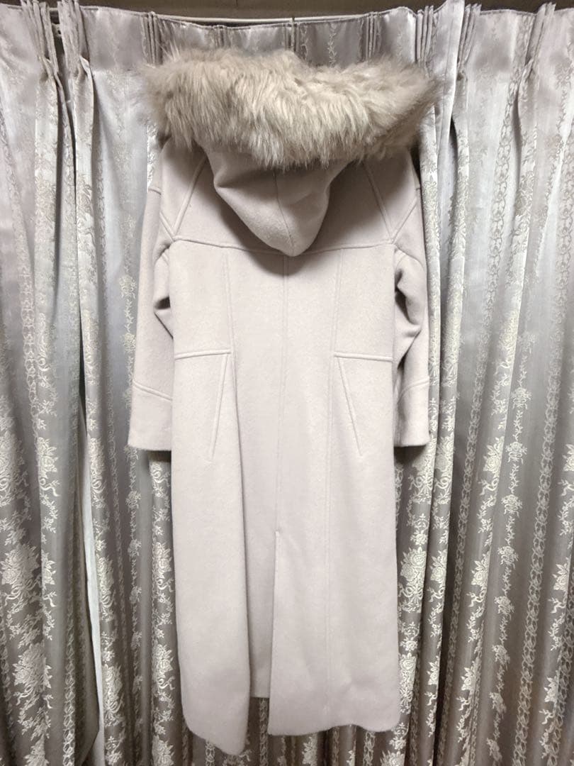 【美品】Herlipto Faux Fur Hoodie Duffle Coat