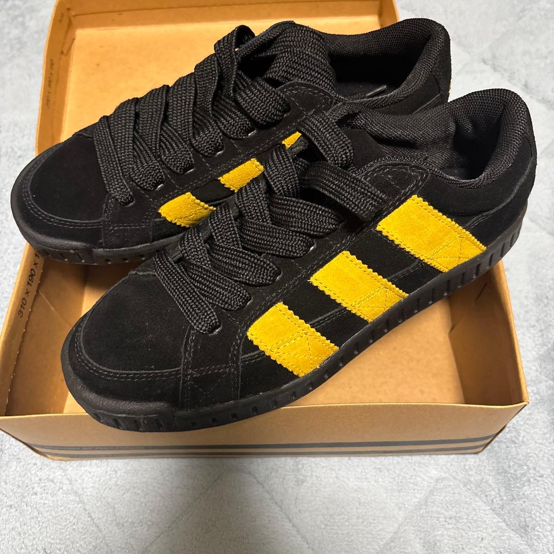野*犬様 adidasアディダス1996年90sシュレッドSHRED Ⅱ黒×黄