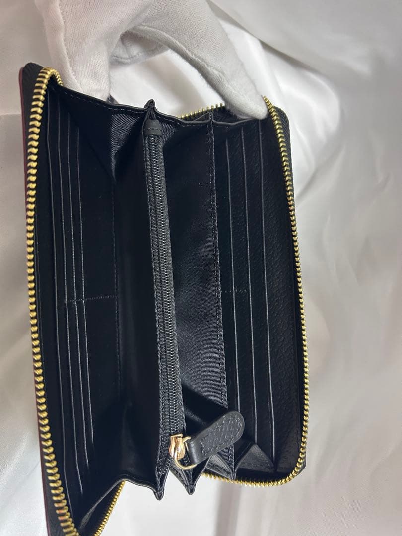 Vivienne Westwood黒 レザー 長財布