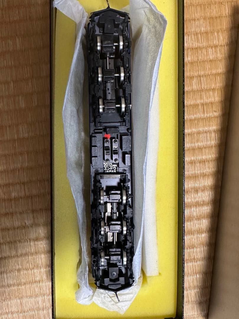 エンドウ　直流電気機関車　EF62 真鍮製　Cアンテナ付き田端機関区2012年製