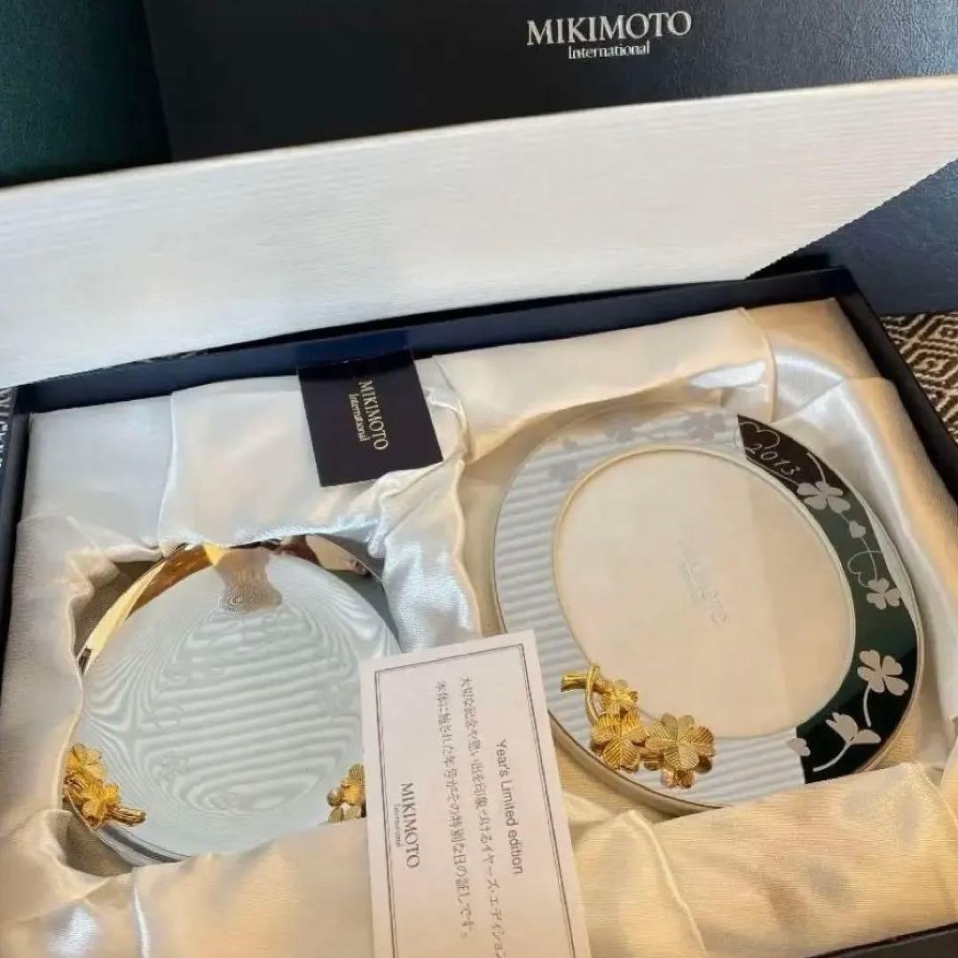 未使用 【2点セット】 MIKIMOTO ジュエリートレイ フォトフレーム