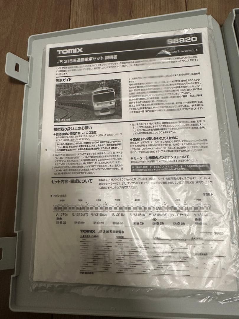 TOMIX JR 315系通勤電車セット 98820