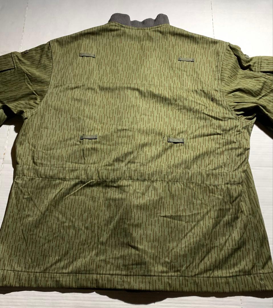 80S ヴィンテージ 東ドイツ 空挺部隊 ジャケット レインドロップ レインカモ