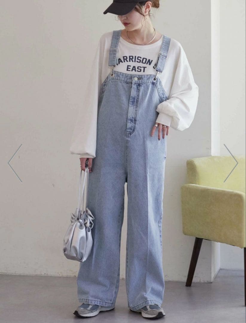 チャオパニックティピー/WILLOW/デニムサロペット