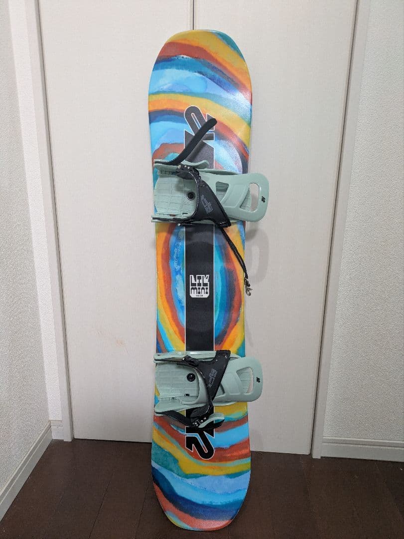 スノーボードビンディング セット k2 子供用110センチ