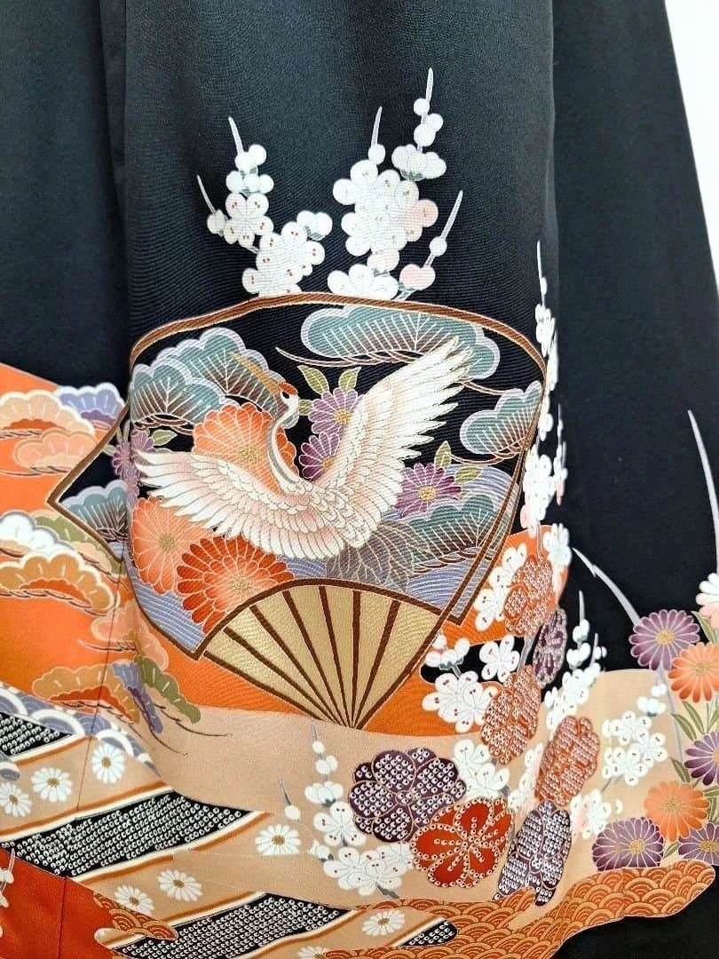 着物リメイクワンピース3614