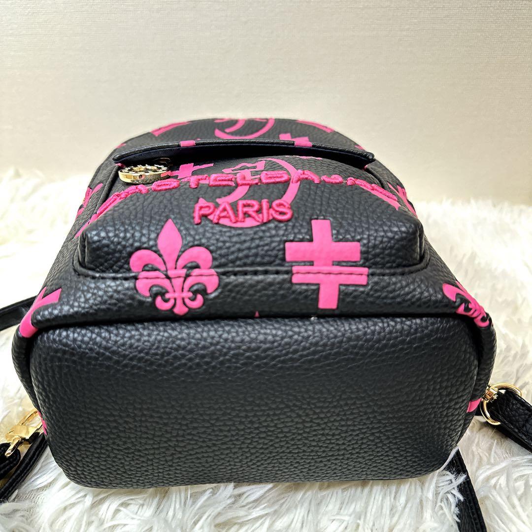 美品 CASTELBAJAC ミニ リュック クレア ピンク バッグ バック