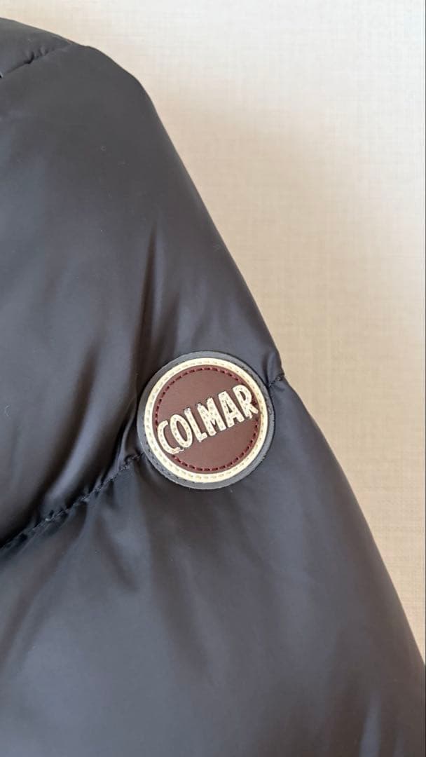 Colmar コルマー ODYSSEY ダウンコート フード付 ブラック 40