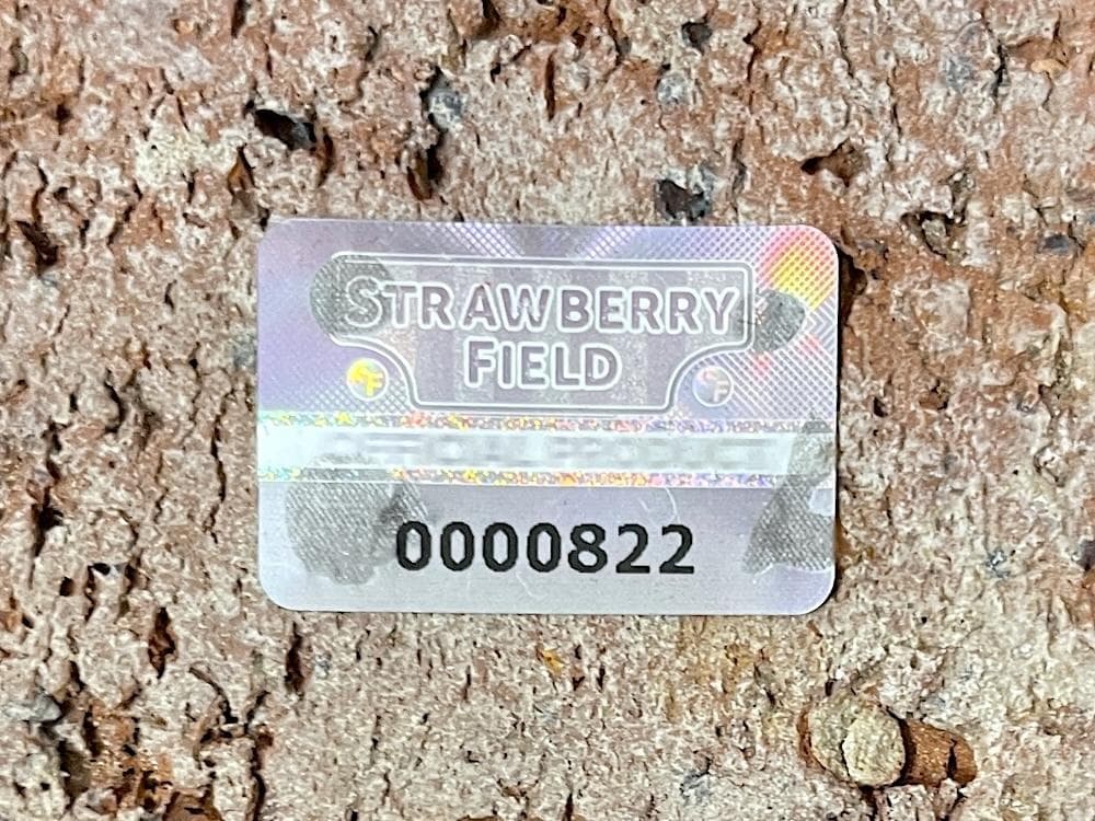 証明書付き STRAWBERRY FIELD ストロベリー・フィールズ レンガ