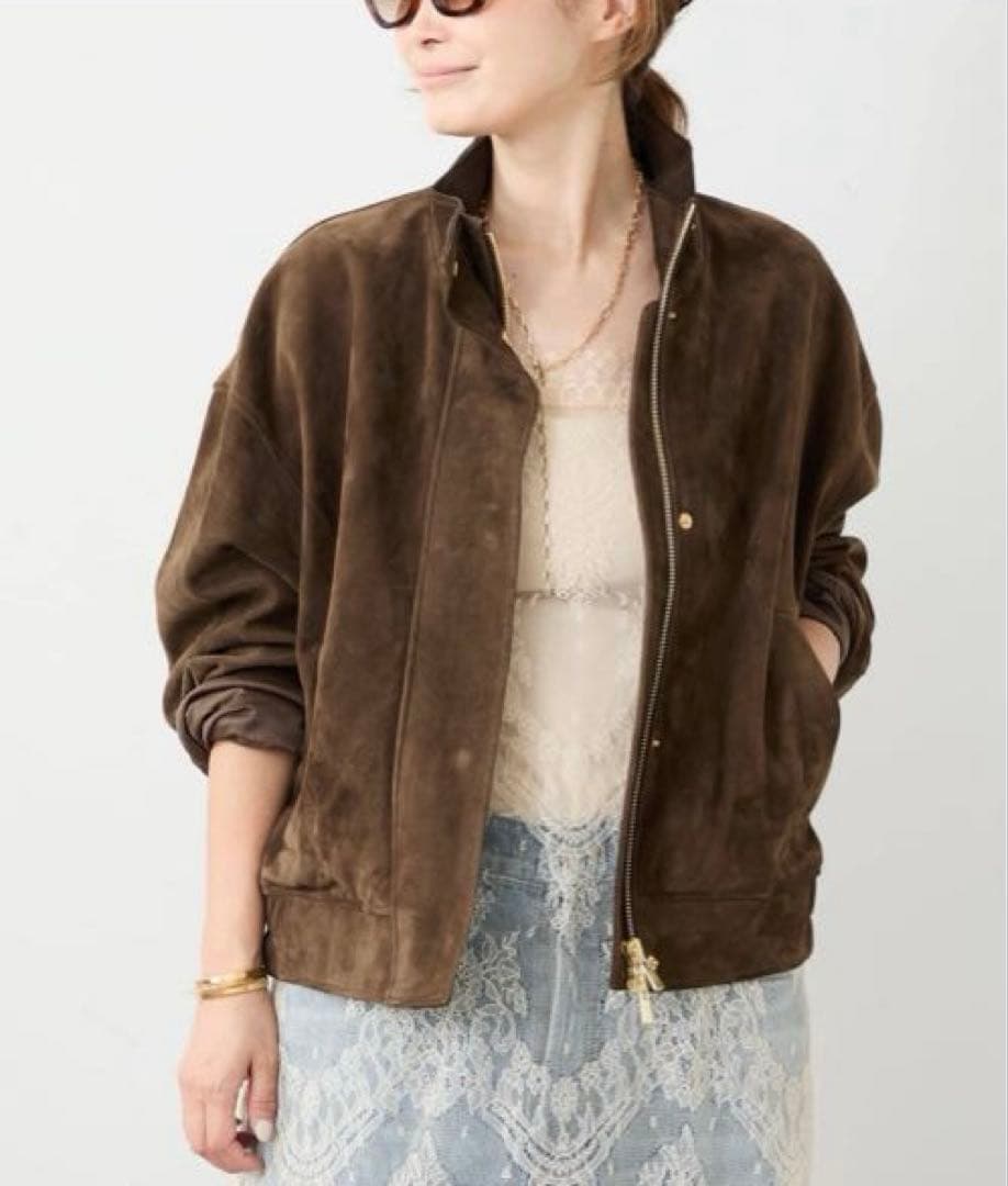 【新品・タグ付き】deuxieme classe croppedブルゾン