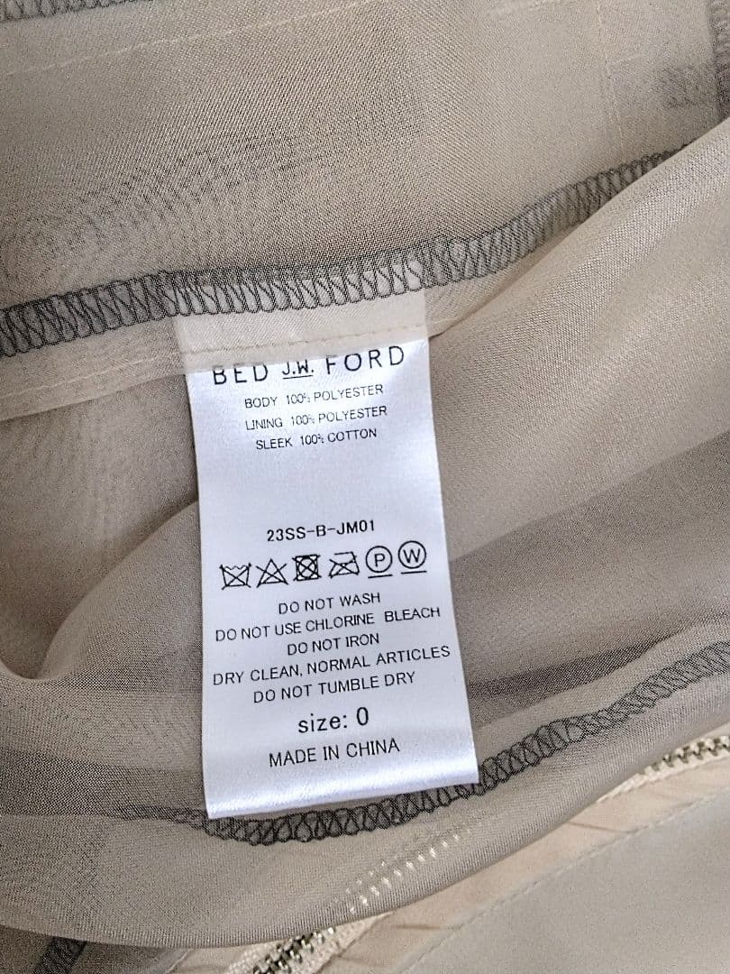 新品未使用BEDJ.WFORD JK 23SS-B−JM01 定価¥82,500