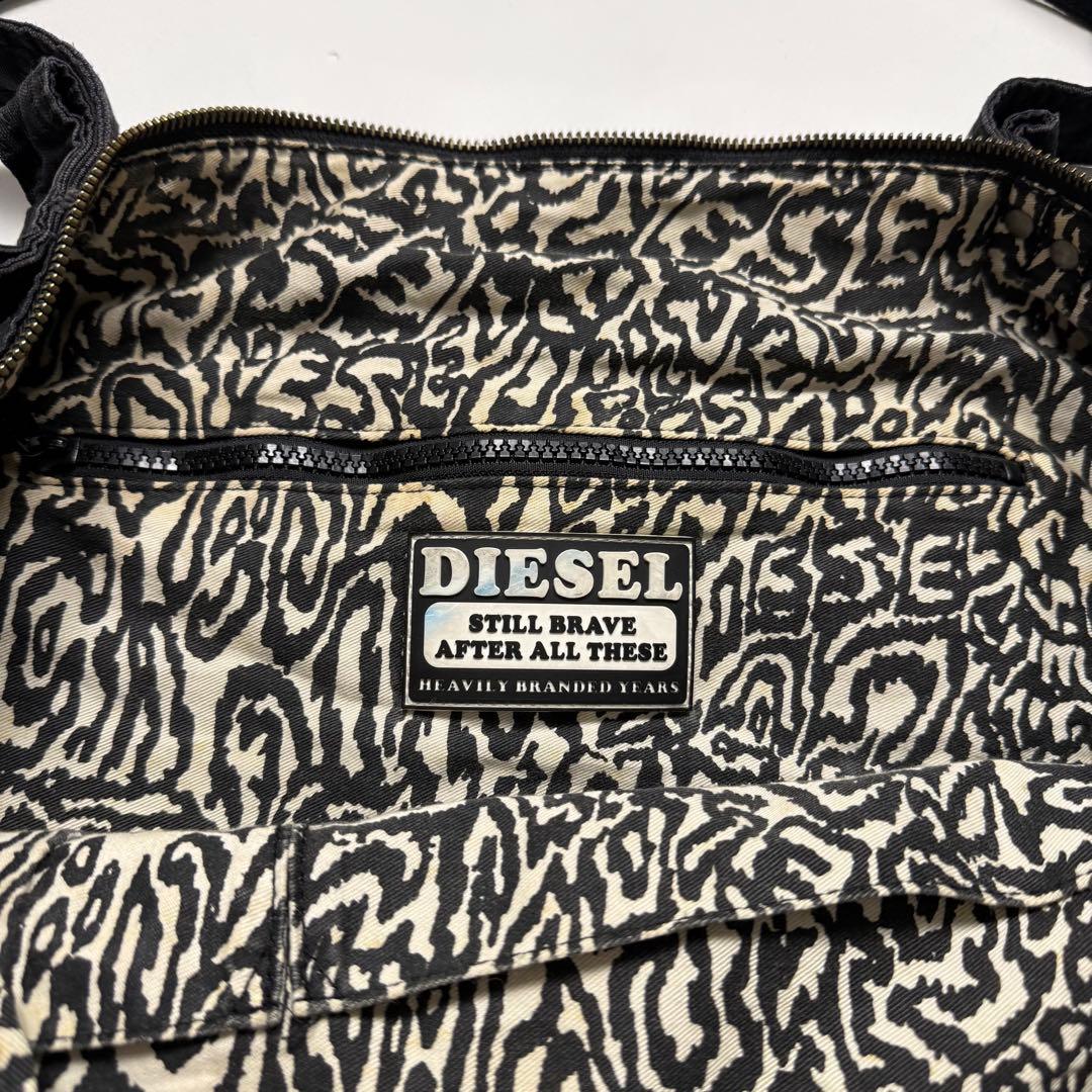 バッグ 2000s DIESEL big tote bag
