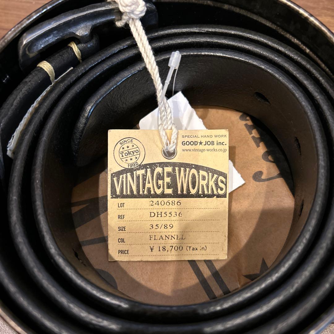 未使用　未使用　DH5536 サイズ35 VINTAGE WORKS フランネル