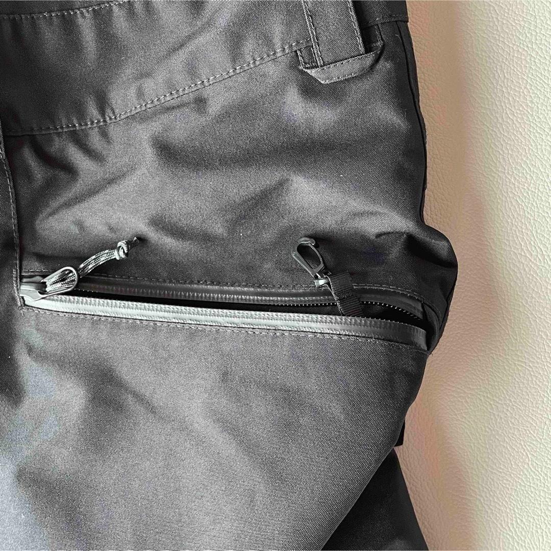 5468【美品】バートン　ビブパンツ ゴアテックス メンズ 近年モデル ブラック