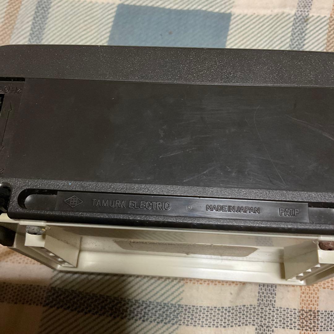パラパラ時計　株式会社田村電機製作所　作動品　【昭和レトロ】