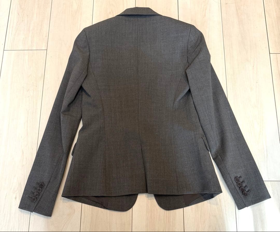 【ななみ】Theory Tailor ダークグレー ジャケットパンツスーツ