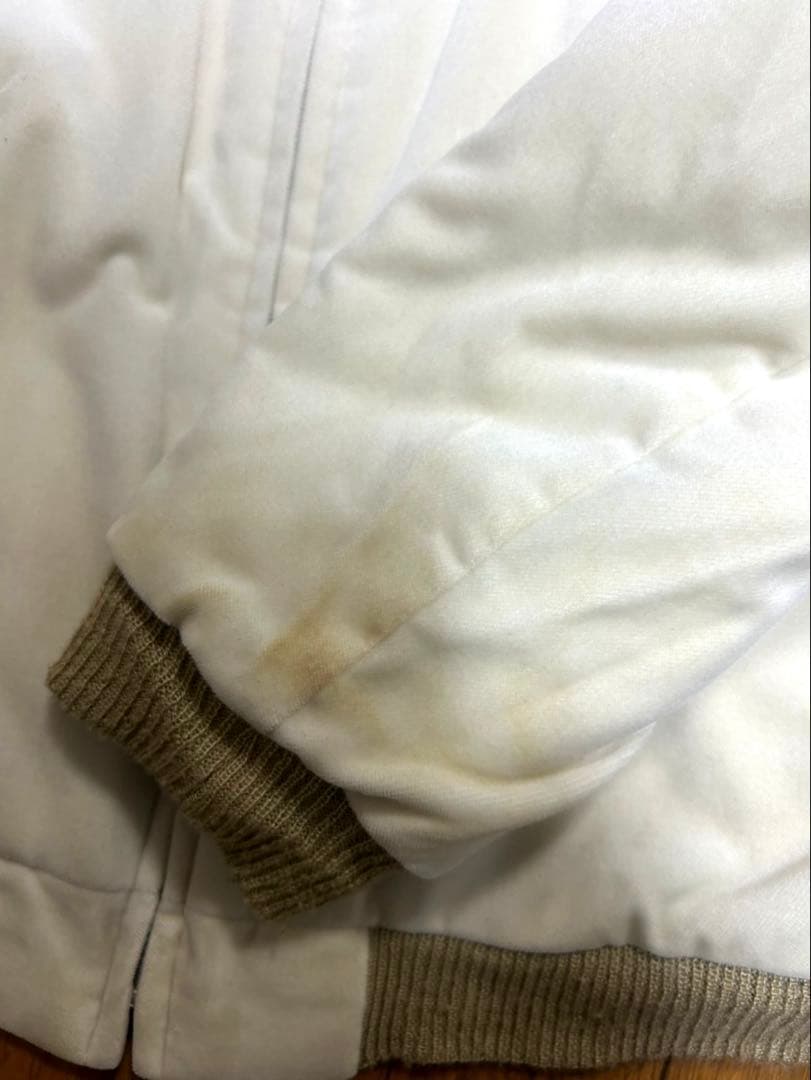 テーラー東洋　別珍　スカジャン　 ホワイトイーグル×ブラックタイガー　サイズL