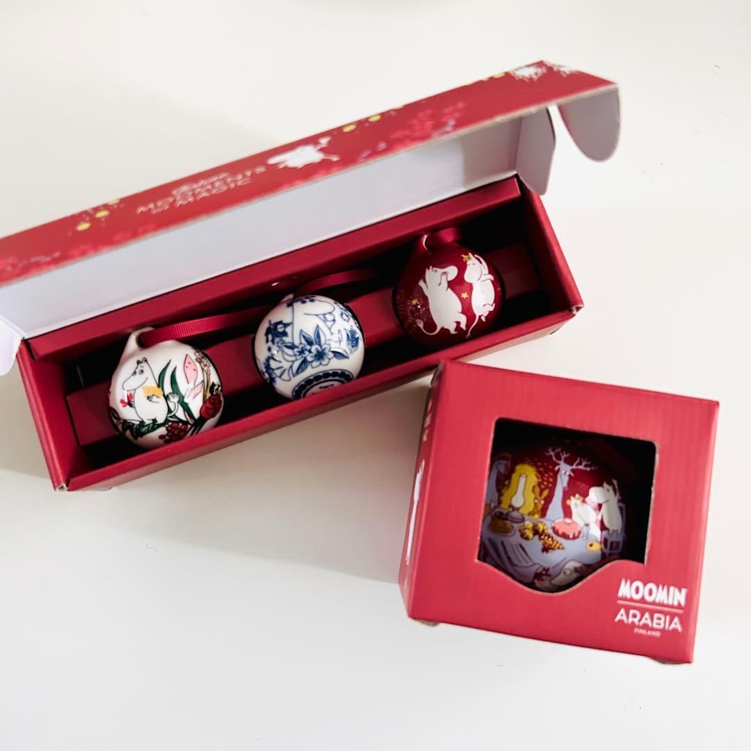 新品アラビアARABIAムーミンフェスティブモーメント オーナメント 80周年