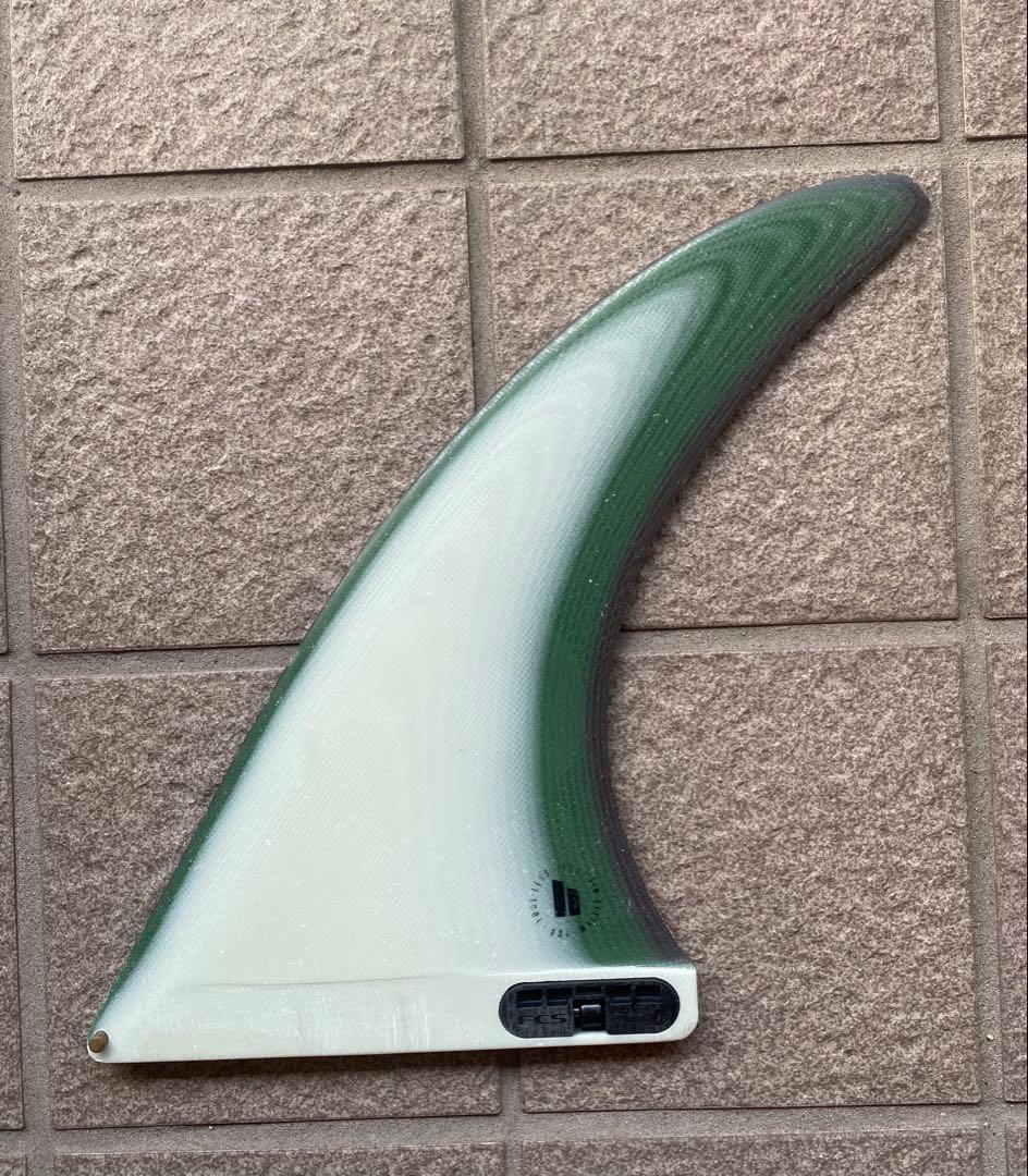 fcs ロングボード　シングルフィン　flow 2 9.5 フィン　グリノー