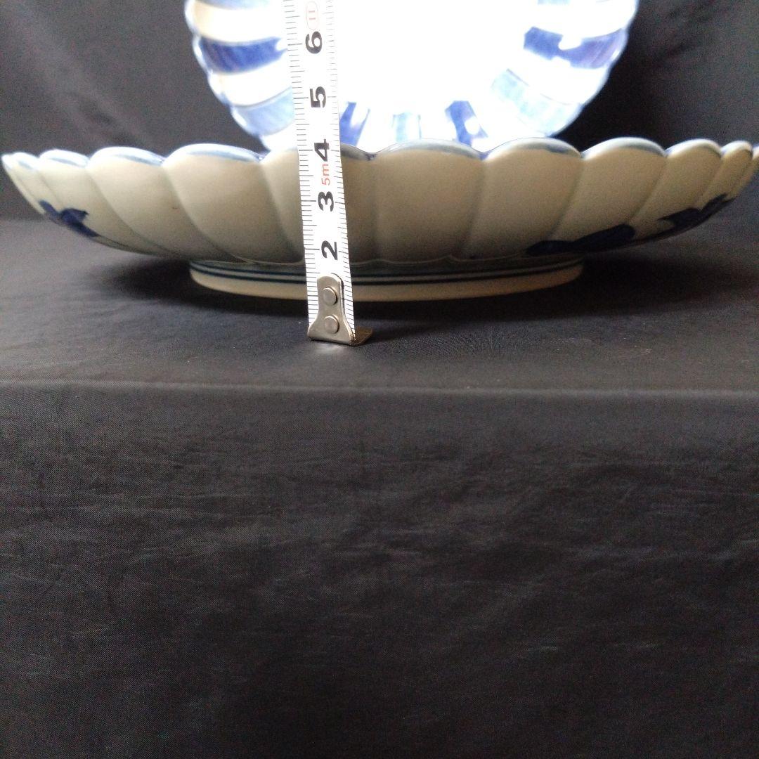 未使用保管品　波佐見焼　林九郎窯　大皿2枚　お祝い