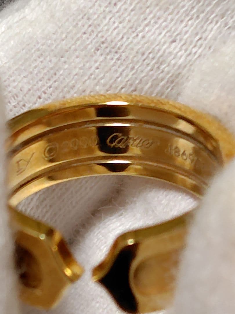 Cartier c2 ゴールド リング サイズ51