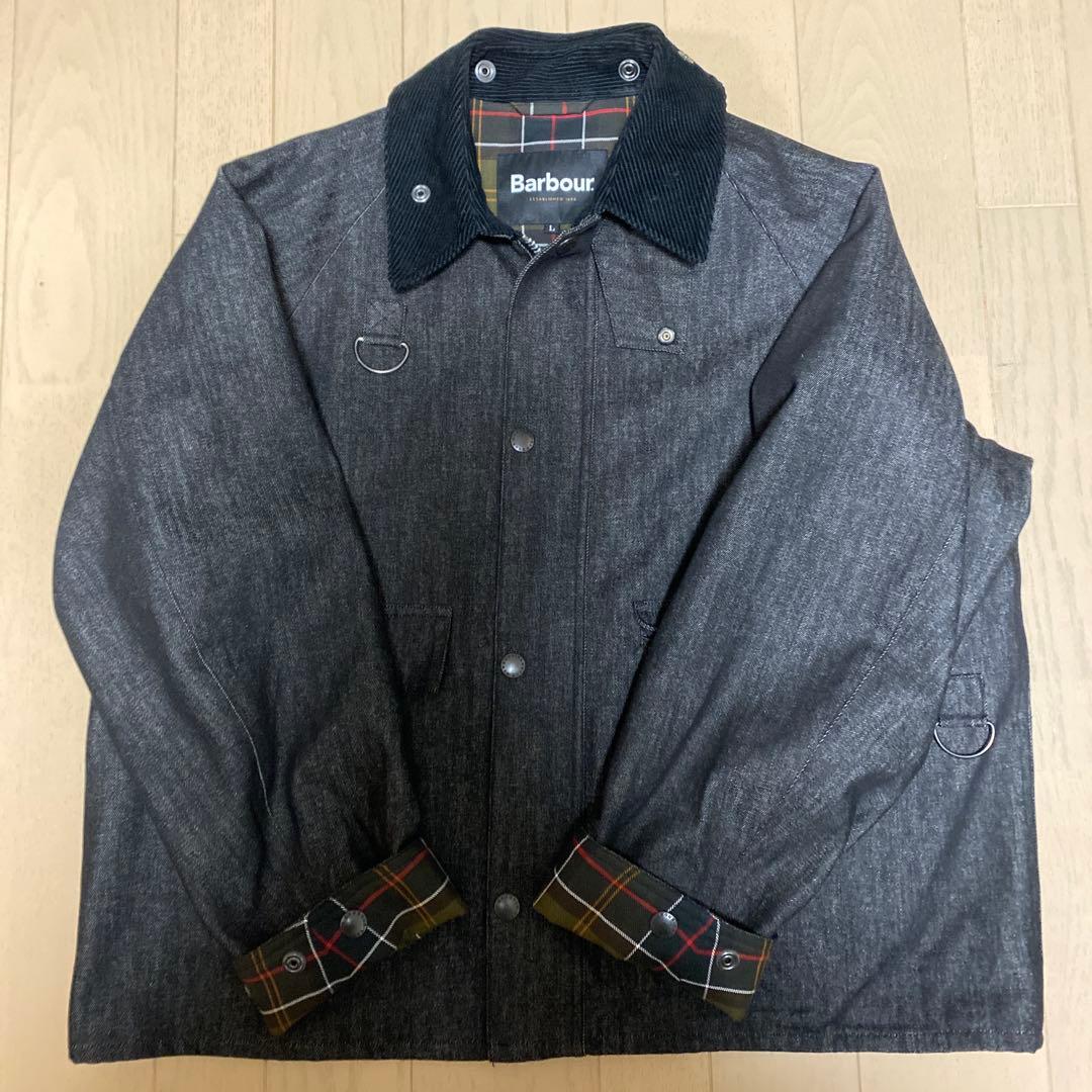 【最終値下げ】Barbour 別注デニムジャケット　Lサイズ　完売モデル