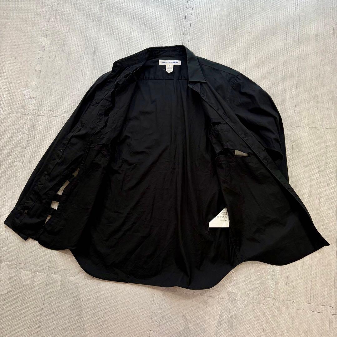 個性派 COMME des GARCONS 変形 長袖シャツ フランス製
