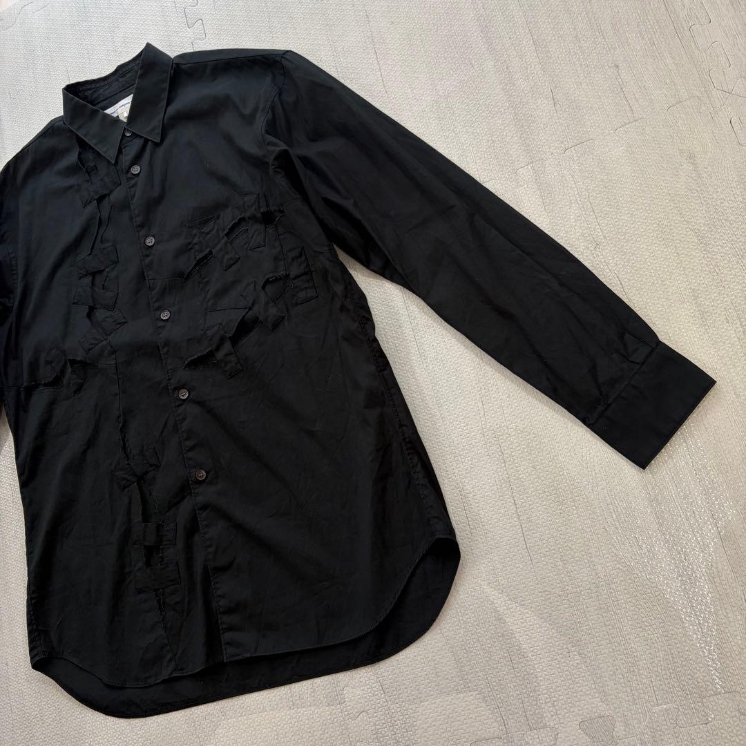 個性派 COMME des GARCONS 変形 長袖シャツ フランス製