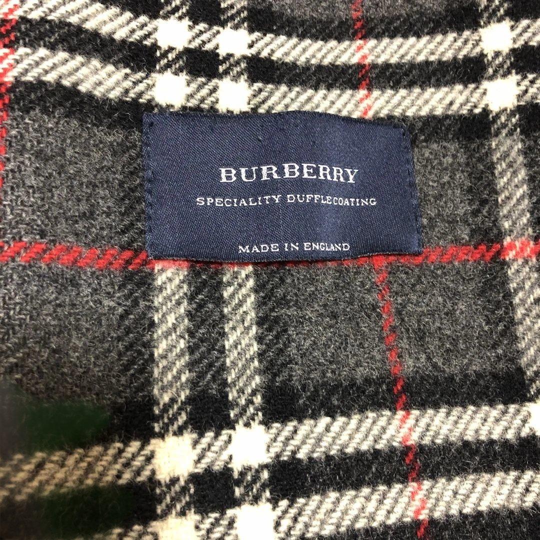 希少✨BURBERRY ダッフルコート チャコールグレーノバチェック バーバリー