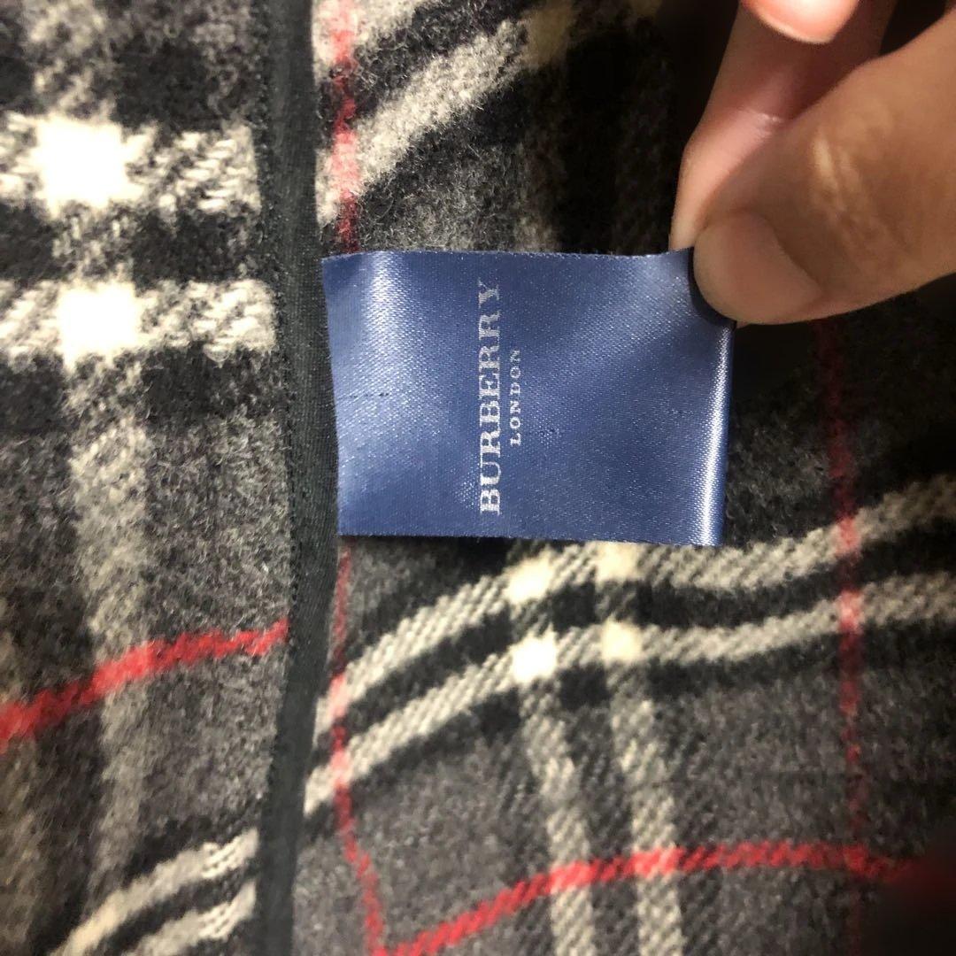 希少✨BURBERRY ダッフルコート チャコールグレーノバチェック バーバリー