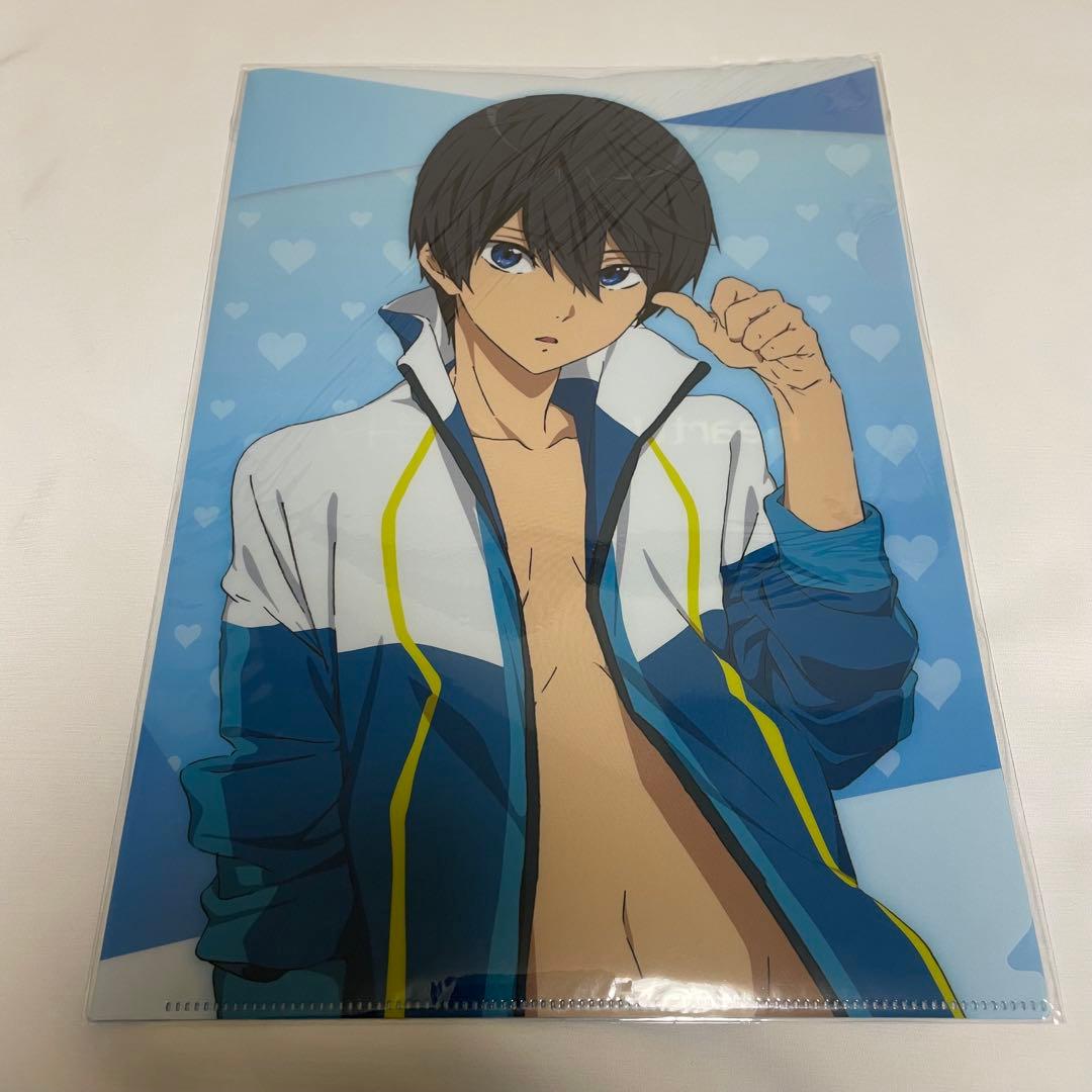 Free! ハイスピード　ハートアップ　クリアファイル　七瀬遙