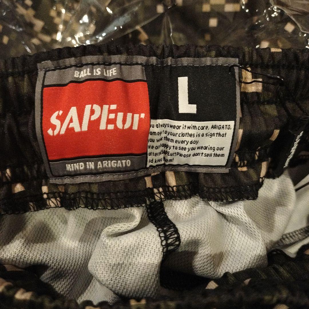 新品sapeur サプール　LTD sports wear ハーフパンツ　L
