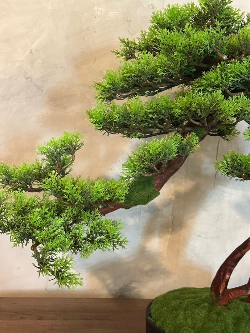 フェイクグリーン松盆栽人工観葉植物インテリア卓上置物装飾品ガーデニング