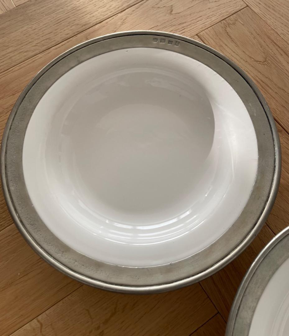 cosi tabellini スープ　パスタ　プレート 2枚セット　B