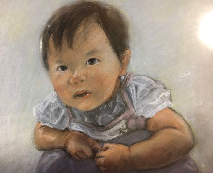 子供の絵-パステル