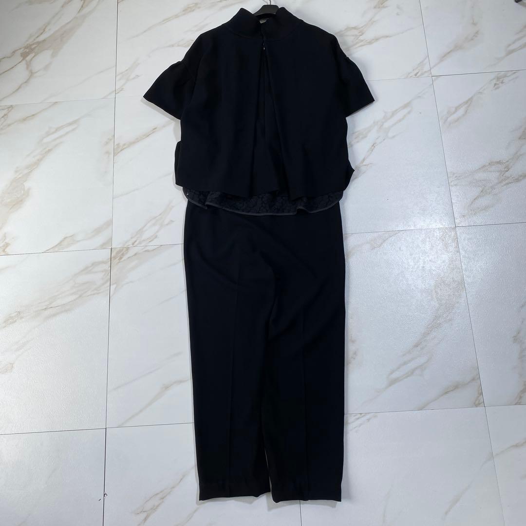 現行♡ミュベール 花柄レース ストレッチオールインワン 完売品