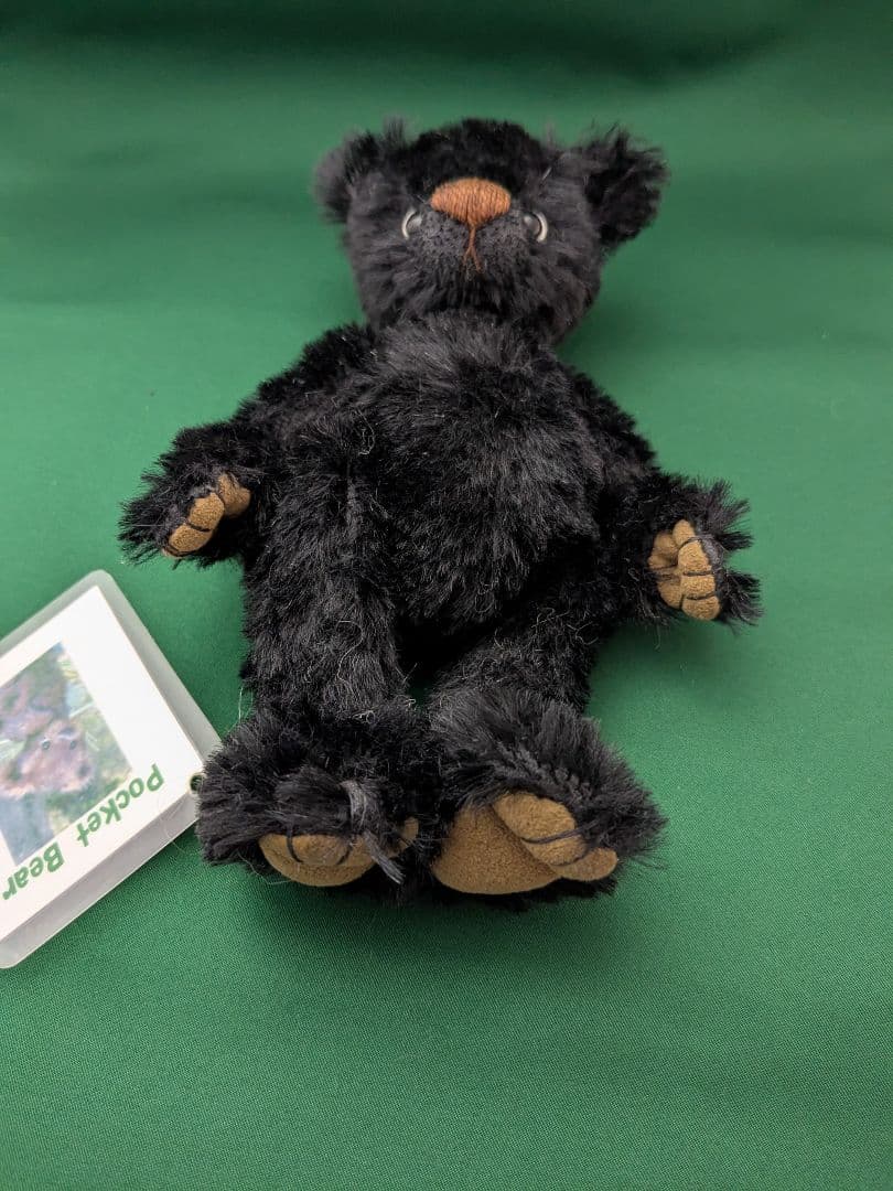 Pocket Bear 黒いぬいぐるみ
