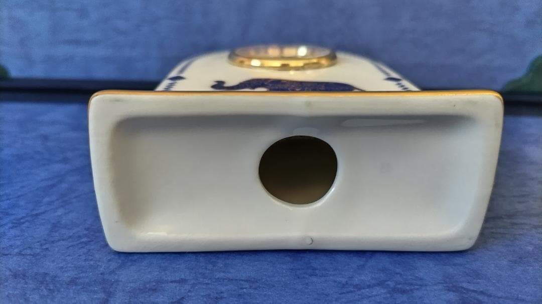 HAVILAND LIMOGES 置き時計 【稼働品】エレファント柄