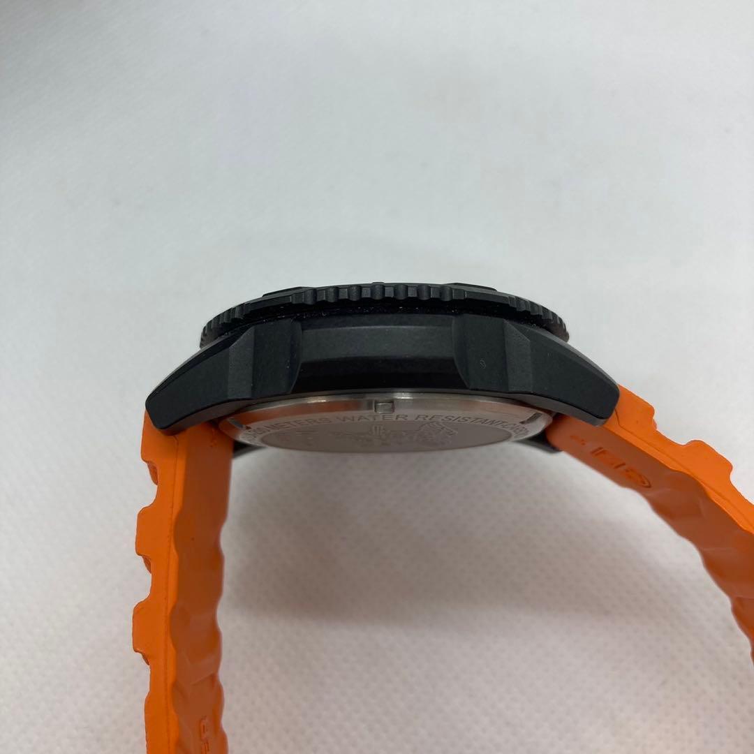 Luminox ルミノックス 稼働 オレンジベルト