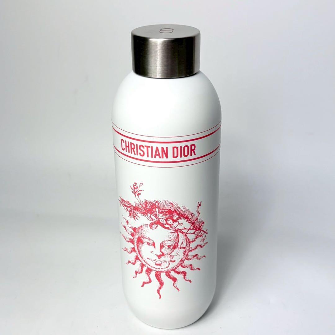 【未使用】クリスチャンディオール　ウォーターボトル　水筒　ステンレスボトル　太陽
