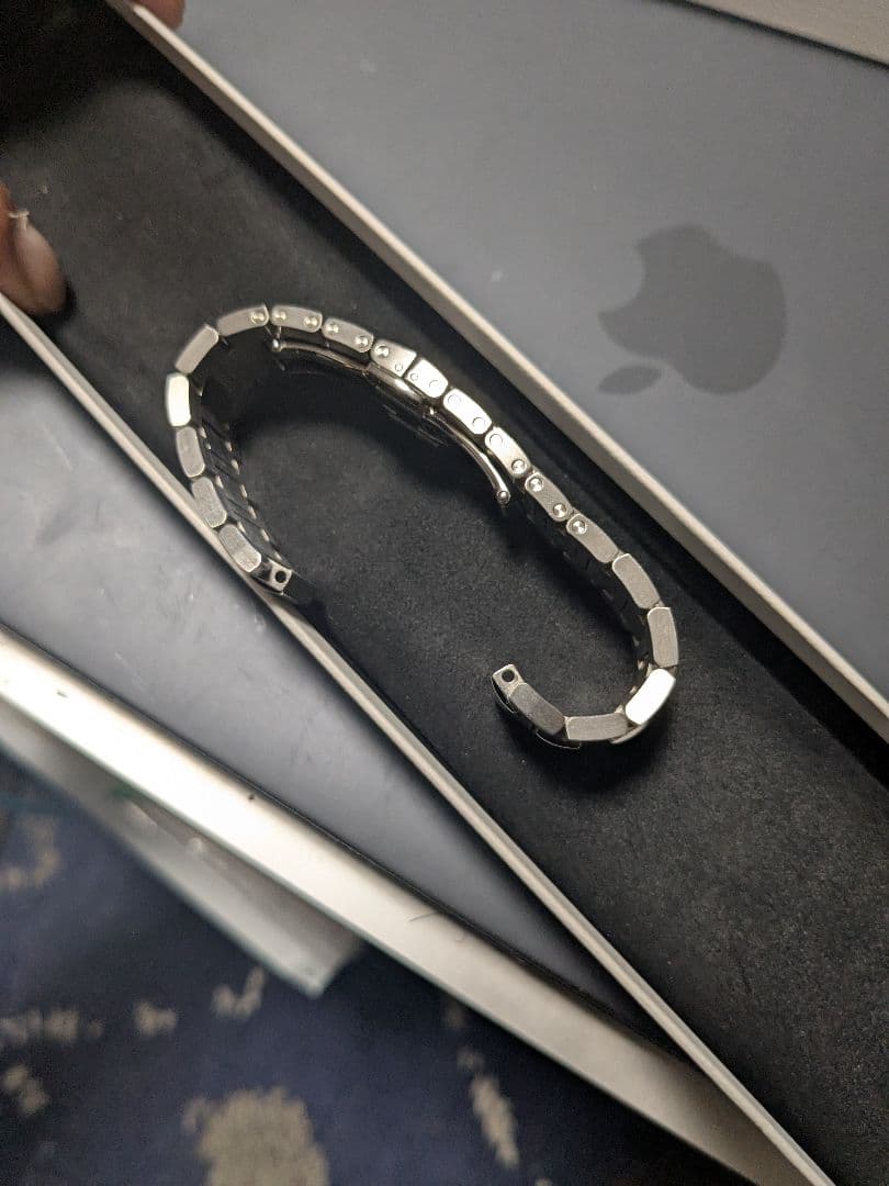 IWCポルトギーゼクロノグラフ純正 ステンレススチール 金属ベルト