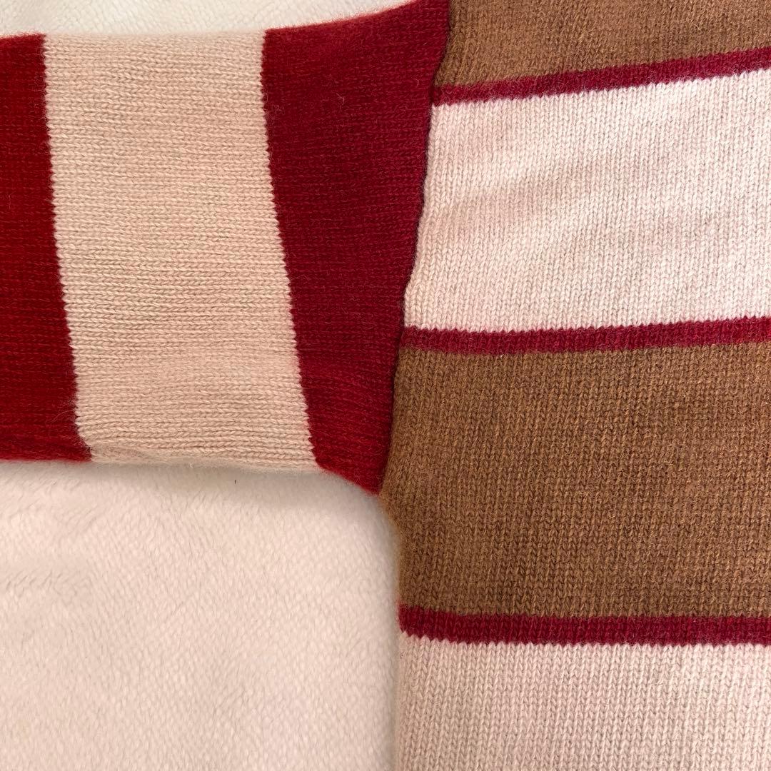 WEEKENDMaxMara 洗える　ウール１００%ボーダーニット