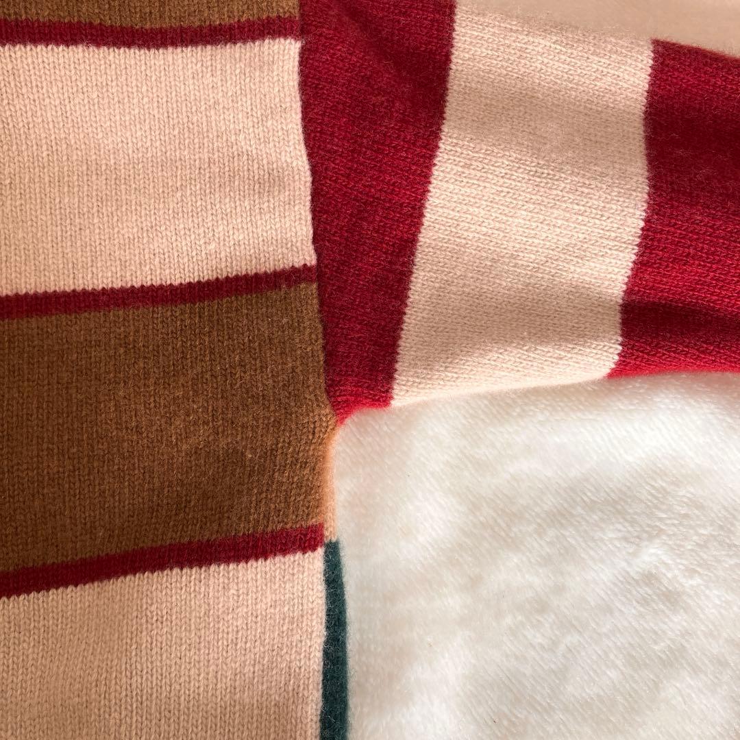 WEEKENDMaxMara 洗える　ウール１００%ボーダーニット